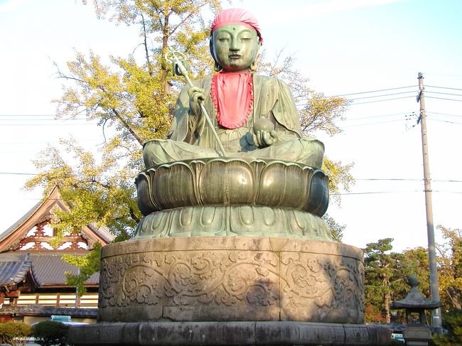 今回のニッポン再訪も最後の地、長野県は善光寺にやってきました。<br /><br />私の通った高校は、3年生の修学旅行に「スキー旅行」をやっており（今は知りませんが）、善光寺のある長野市の隣、戸隠村にて滞在しました。<br />ですので、善光寺も当然参拝したのですが…なにせ15年以上も前の出来事。記憶がナイ…。<br /><br />まあ、そんなことはさておき、「イチゴ連れて入っていいのかな？」と思いながら、イチゴにひかれて善光寺参りと相成りました。