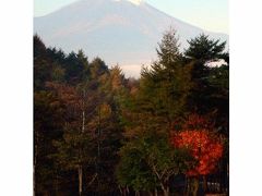 エクシブ山中湖 朝市 湖畔（山中地区）でサイクリング 富士山ロイヤルコテージ 漢風横のミニＳＬ 五竜の滝公園