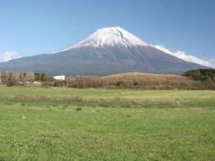 山中湖・西湖・河口湖周辺の紅葉&富士山=朝霧高原編=