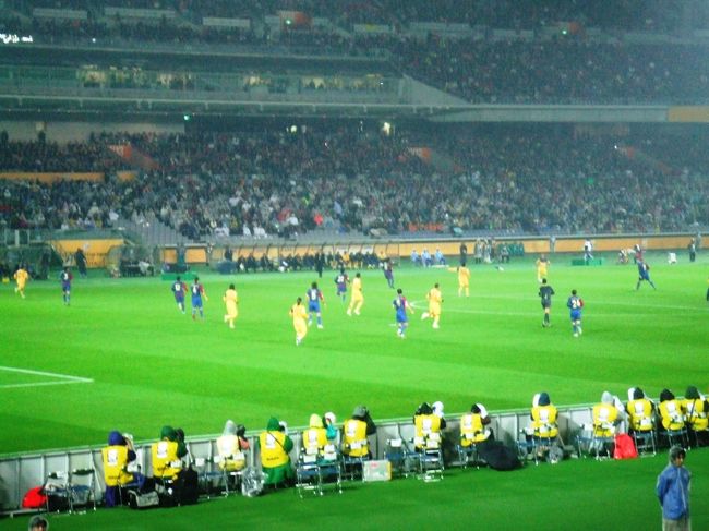 FIFA Club Word Cup Japan 2006 準決勝 FC ﾊﾞﾙｾﾛﾅ VS Club ｱﾒﾘｶの試合を観戦してきました。