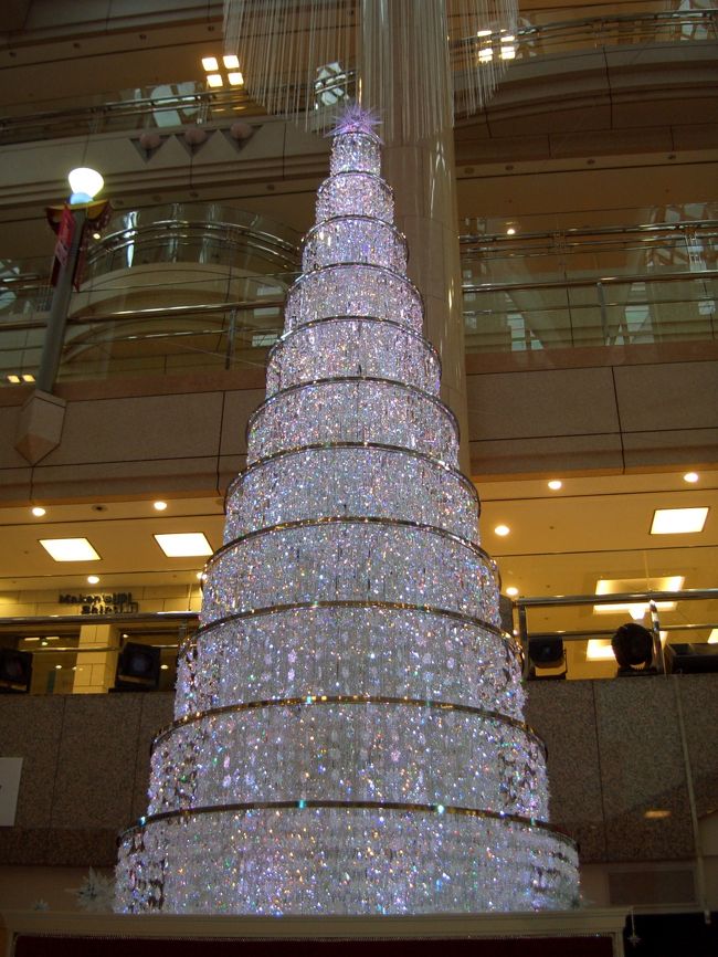旅行ではありませんが、朝の通勤前の空いた時間にみなとみらいのクリスマスツリーをコレクションしました。どこもかしこもクリスマスツリーだらけのステキなシーズンです。
