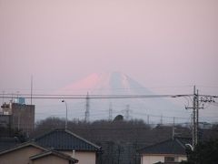 我が家からの富士山その４１