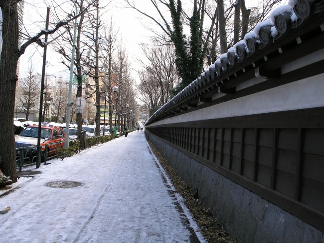 21日に撮った写真の色彩があまりにも寂しかったので、翌22日にもう一度撮りに行きました。<br />翌日は晴天。綺麗な青空の下での雪景色です。