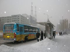 延吉　２００７年久しぶりの雪