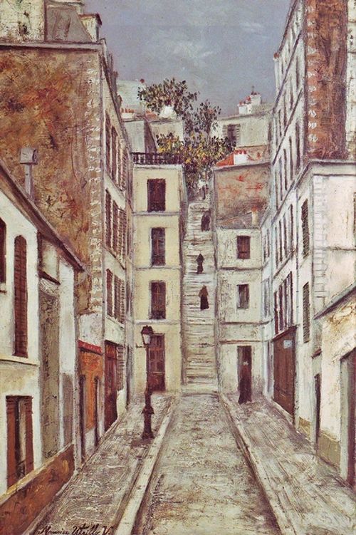 ラ・ビュット・モンマルトル ユトリロの風景 2006 Montmartre ラ・ビュット・モンマルトル ユトリロの風景 2006 Montmartre