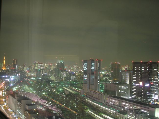 年末東京へ御上りしてきました<br />宿泊は品川プリンス新館の35階でした<br />夜景が綺麗だったので貼ります