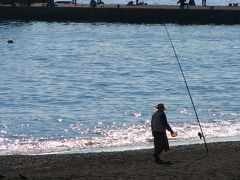 光る湘南の海、二宮