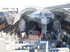 ＪＲ京都駅ビルのモダンな建築美見学記（２００７年２月）