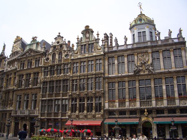 ロッテルダム中央駅から電車に乗って、日帰りでブリュッセルへ行きました。<br />EUなので、パスポートなんて必要ありません。<br />まるで隣りの県に行く感覚。<br /><br />オランダとは全く違った街並を楽しみ、美味しいものを食べて帰りました♪