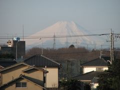 すっきりした富士山を見る