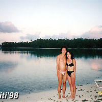 新婚旅行　：　ファヒネ島