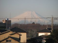 二日続けてすっきりした富士山を見る