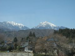 中央線特急列車「あずさ」からの風景・・その?大月～小淵沢