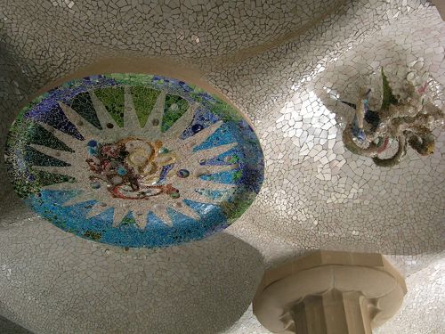 タイルいっぱい！グエル公園☆MY聖地バルセロナ巡り?～2007.3