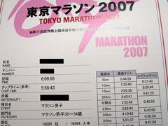 東京マラソン 2007 (42.195km)