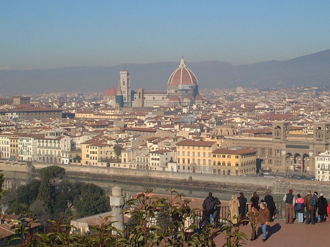 ２００２年１月　イタリア：ローマ、フィレンチェ、ヴェネツィア、ミラノ　を周遊しました。