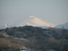 上越新幹線からの風景・・富士山と浅間山を眺める