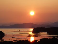 英虞湾の夕景