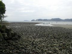 春の大潮!　「和賀江嶋」だ!