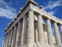 アテネのパルテノン神殿