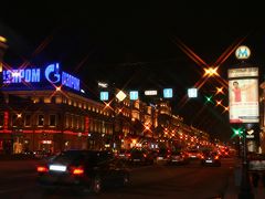 ロシアの旅①出発～サンクトペテルブルクの夜景&#9992;&#3642;