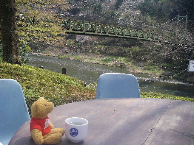 無事、見学も終わったので。<br />澤乃井園でのんびり自然の中でお酒をいただきました。<br /><br />