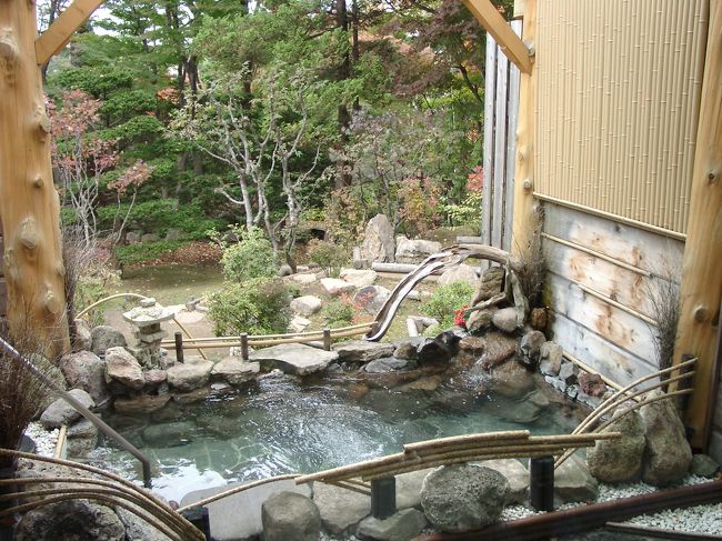 洞爺湖で温泉につかった翌日、今度は小樽にある温泉に入りに行きます。