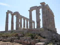 ギリシャ（アテネ＆サントリーニ島）の旅【No13】～スニオン岬の青とポセイドン神殿の白