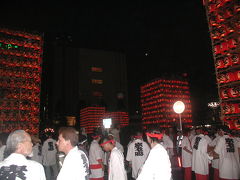 久喜市の提燈祭り