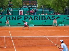 フランス　パリの旅　6日目　全仏オープンテニス観戦