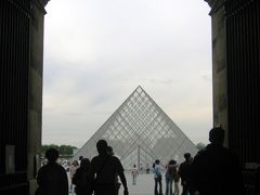 2004夏、フランス旅行記(5)：6月23日(3)パリ・ルーブル美術館、カルーセル凱旋門