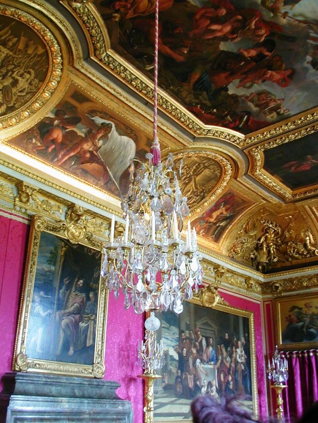 6月24日の旅行写真の続きです。ベルサイユ宮殿の内装などの紹介です。
