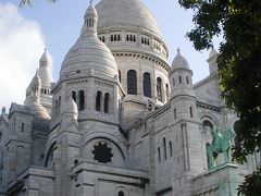 2004夏、フランス旅行記(11)：6月25日(1)パリ：モンマルトルの丘、サクレ・クール寺院