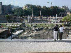 2000秋、イタリア旅行記(4)：10月7日（2）バチカン・サン・ピエトロ寺院、ローマ市内