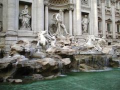 2000秋、イタリア旅行記(5)：10月7日（3）ローマ・コロッセオ、スペイン広場、トレビの泉
