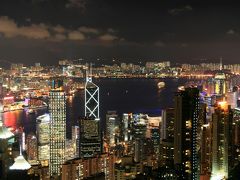 ♪夜景鑑賞♪　ビクトリアピーク　VS　香港藝術館2階テラス/Night Views in HongKong, China