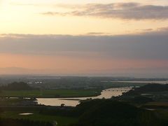 絆の森の夕景