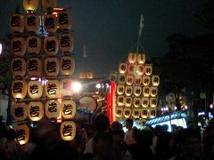 秋田竿燈祭りと仙台七夕祭り