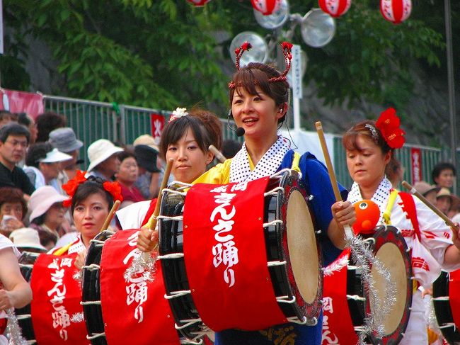 夏の青春１８切符初日は盛岡市へ<br />初めての「盛岡さんさ踊り」を楽しむ事に