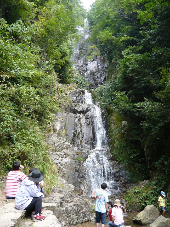 リーガロイヤルホテル広島→岩国・錦帯橋に行った後、"滝好き"の私たちが向かったのは、日本の滝百選にも選ばれている『常清の滝』。<br />その優雅で美しい姿に大感動!駐車場から滝までは約500mで急な登り坂もあり汗だくでしたが、滝の近辺は緑がいっぱいで、しばしの涼をとり、マイナスイオンをいっぱい浴びることができました。これだから"滝見"は止められまへん!!