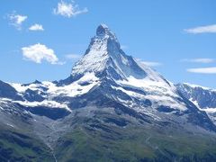 今年のヨーロッパアルプスハイキングの思い出?ツェルマット周辺の４０００ｍ級の山々・・スネガにて