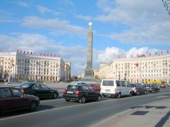 クパラウスカヤから勝利広場。