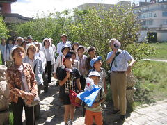 日本モンゴル民族博物館　館長　とモンゴルへ行きました。