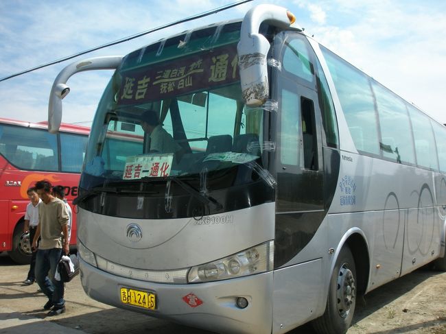 9月2日(日)は長距離直通バスでの移動を避け、数区間何回か下車しながら延吉に戻りました。
