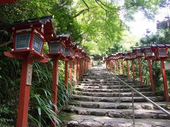 夏の貴船神社