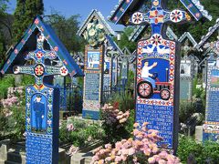 2007年ルーマニア旅行第10日目(1)サプンツァ：ついにやって来ました、陽気な墓