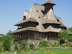 2007年ルーマニア旅行第11日目(3)マラムレシュ地方：さまざまな木造建築の宝庫、ブルサナ修道院