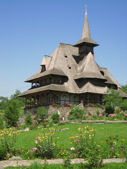 2007年ルーマニア旅行第11日目(3)マラムレシュ地方：さまざまな木造