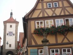 ドイツ　古城街道とロマンチック街道　ローテンブルグ