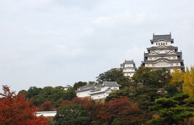 数十年ぶりの姫路　今回の目的は紅葉の写真と　「妻への慰安」<br />（＾▽＾笑）